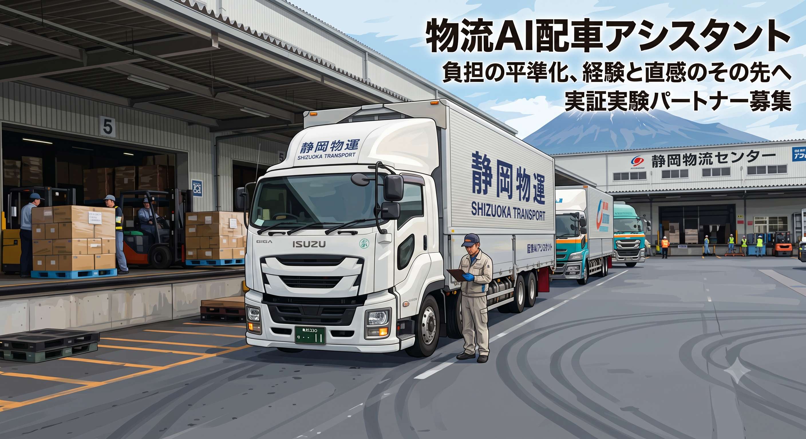 ベテランの暗黙知を経営の武器に変える、中小運送会社向け『配車判断支援AIエージェント』実証